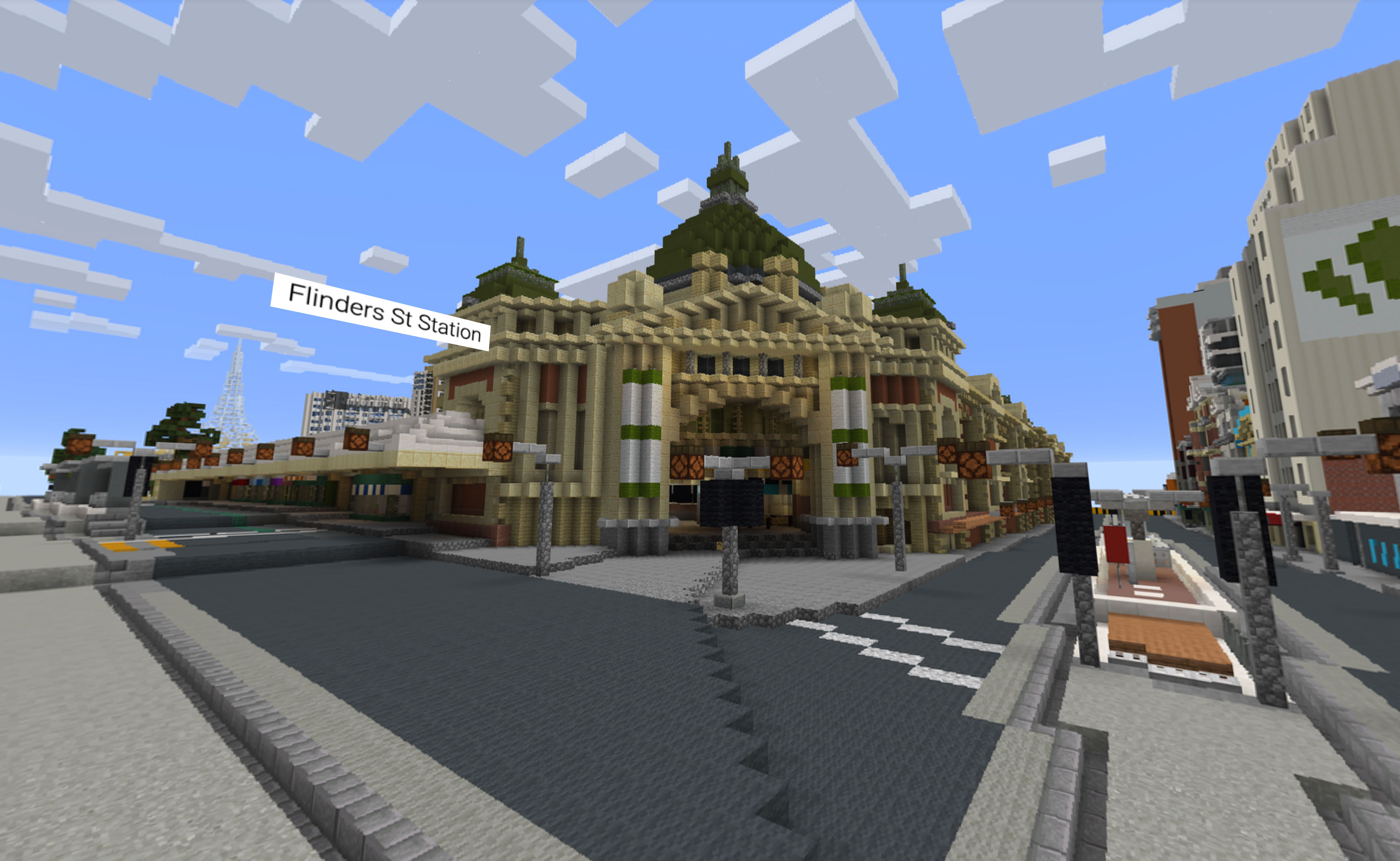 Minecraft.                 A Melbourne History